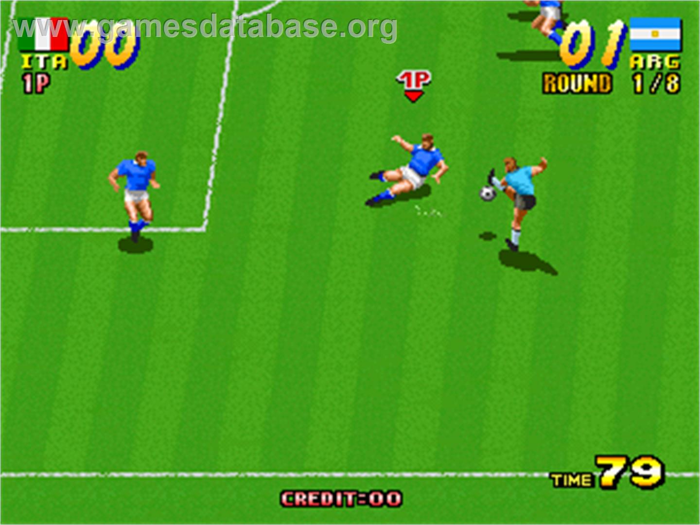 Goal! '92 - Arcade - Artwork - In Game