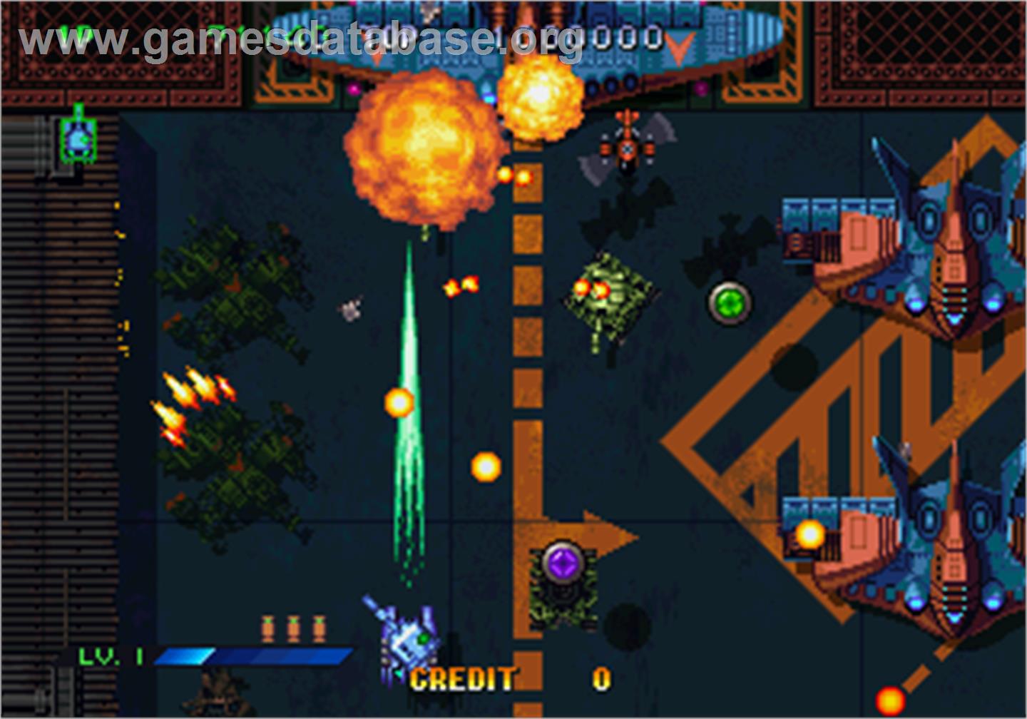 Guardian Force - Arcade - Artwork - In Game