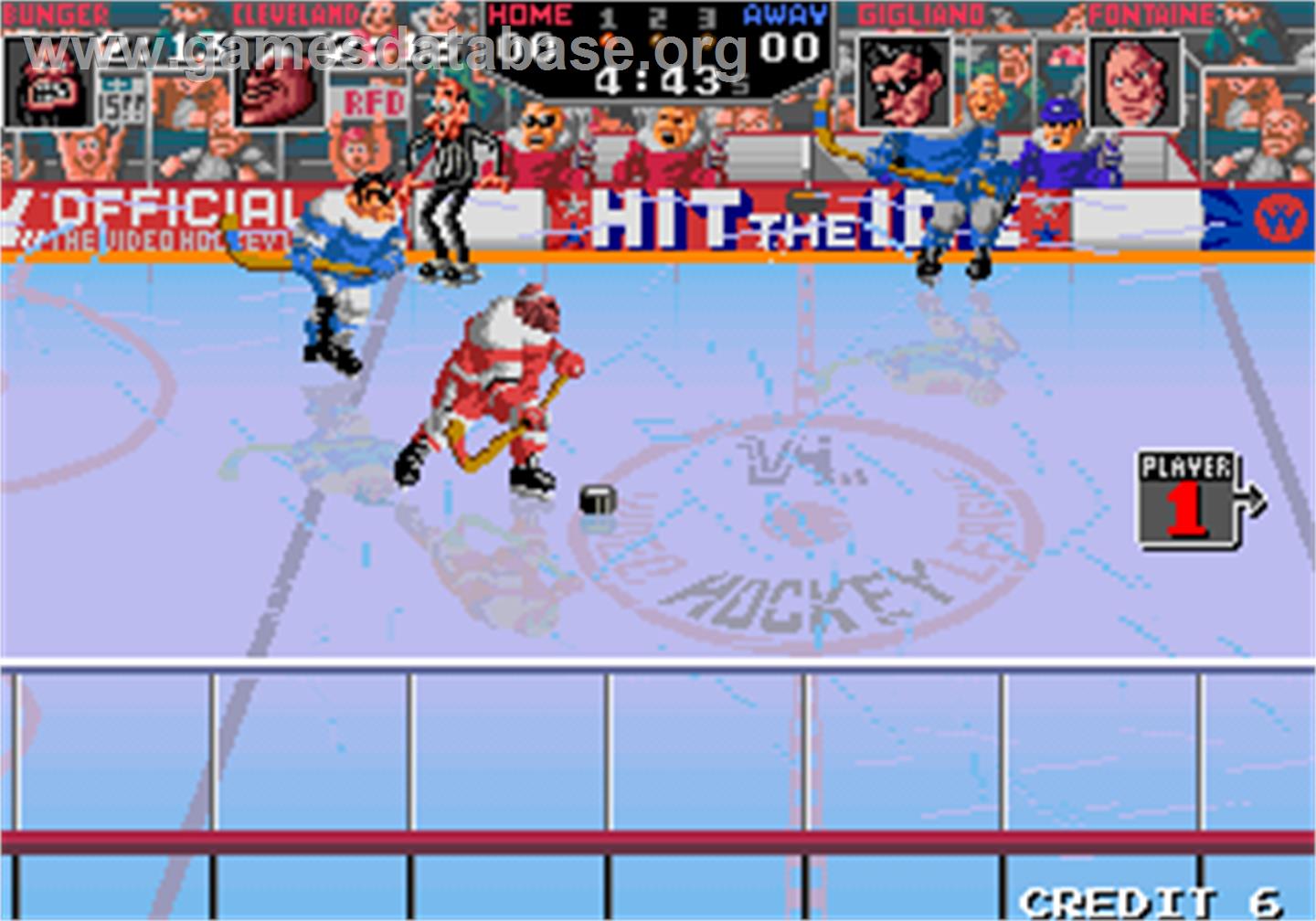 Hit the Ice - Arcade - Artwork - In Game