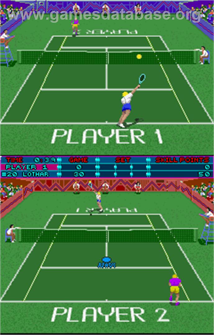 Hot Shots Tennis - Arcade - Artwork - In Game