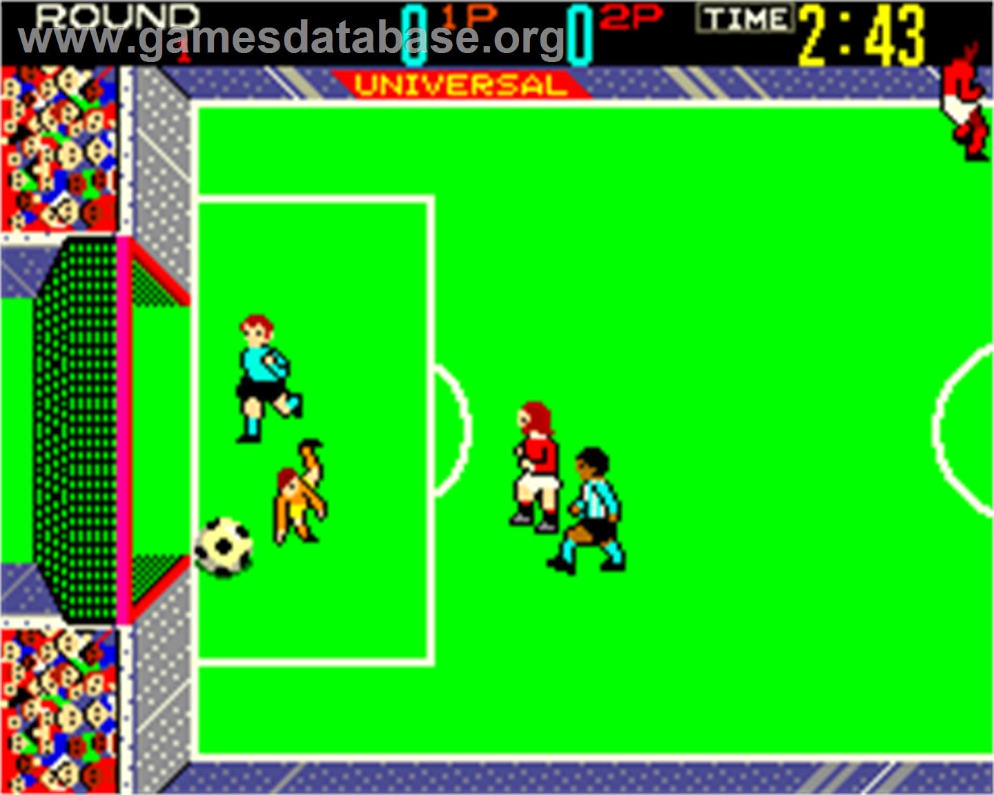Indoor Soccer - Arcade - Artwork - In Game