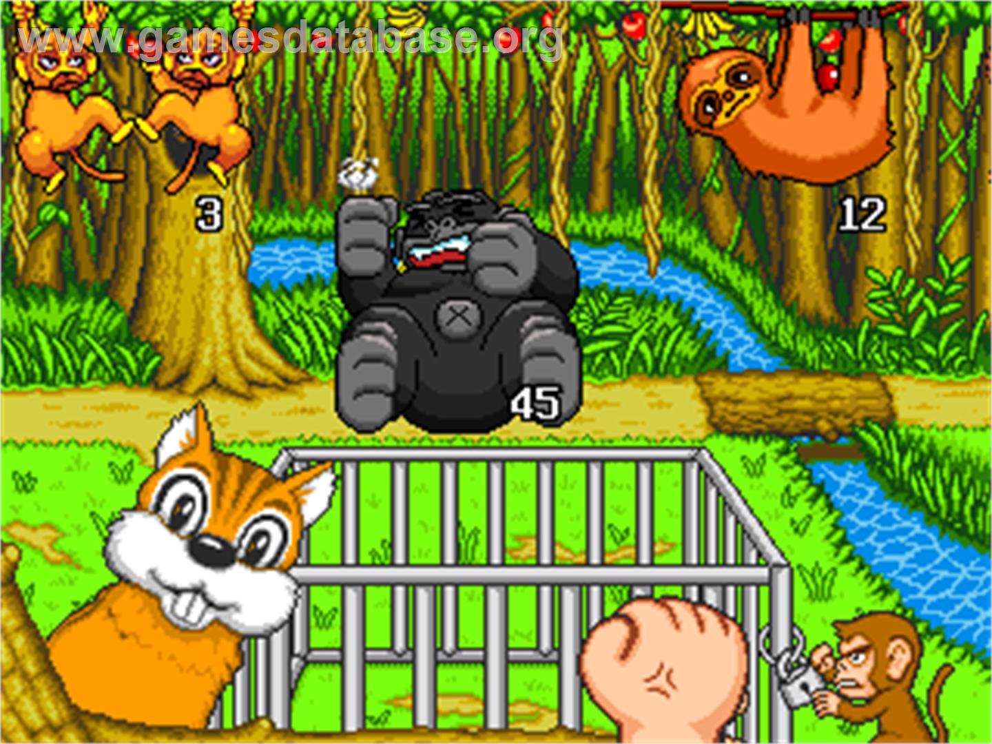 Itazura Monkey - Arcade - Artwork - In Game