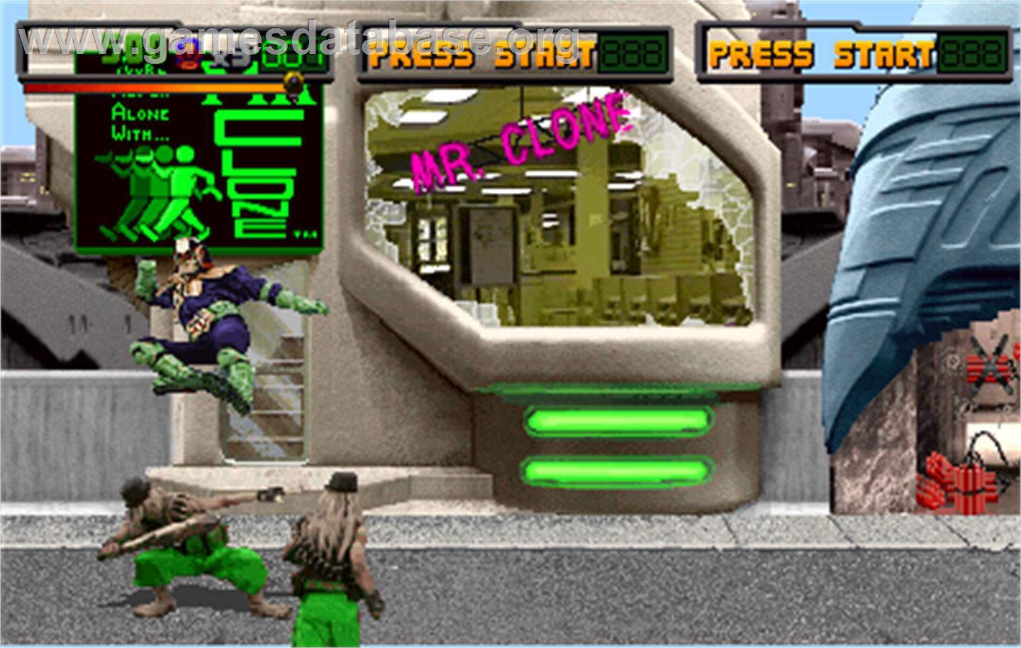 Judge Dredd - Arcade - Artwork - In Game