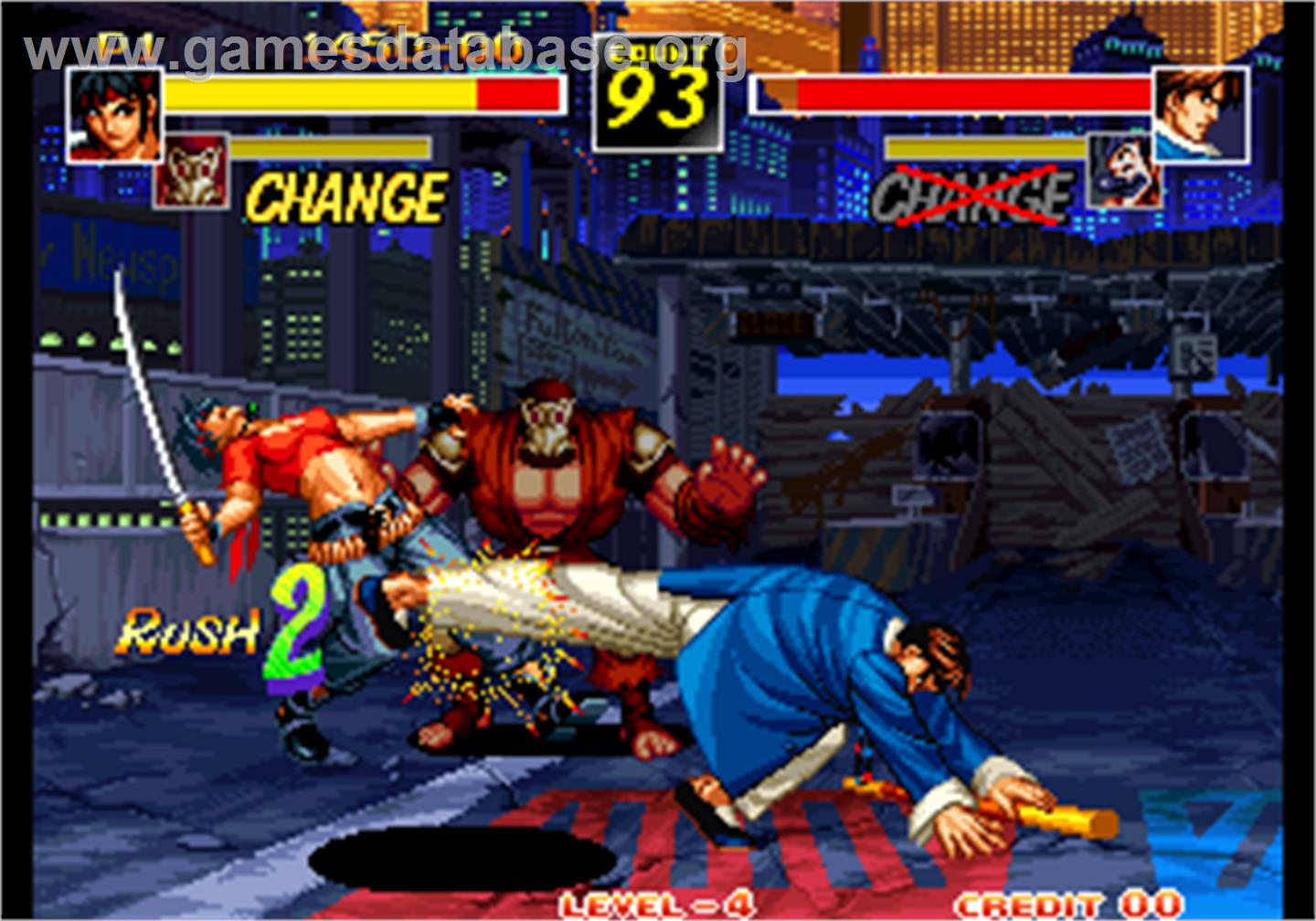 Kizuna Encounter - Super Tag Battle / Fu'un Super Tag Battle - Arcade - Artwork - In Game