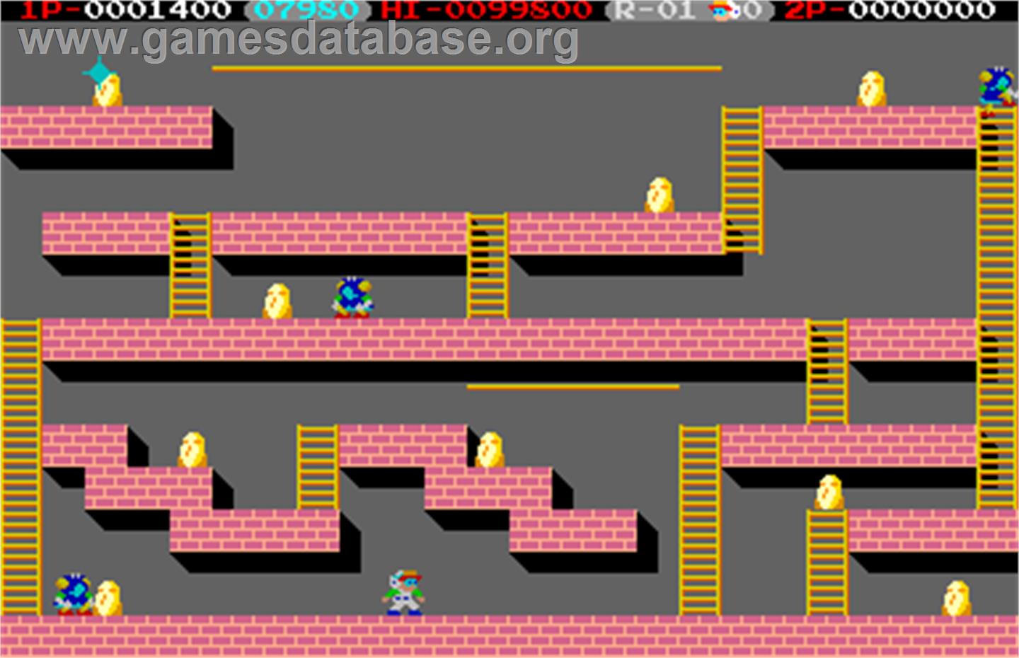 Lode Runner II - The Bungeling Strikes Back - Arcade - Artwork - In Game