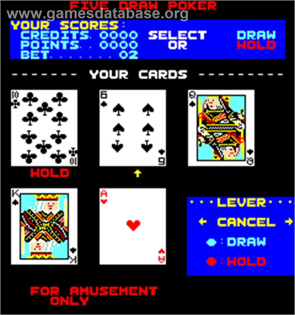 Lucky Poker - Arcade - Artwork - In Game