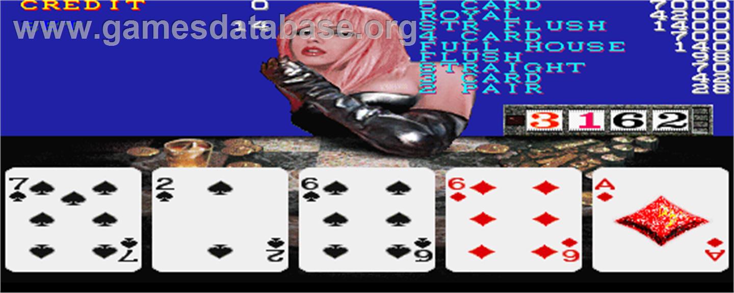 Major Poker - Arcade - Artwork - In Game