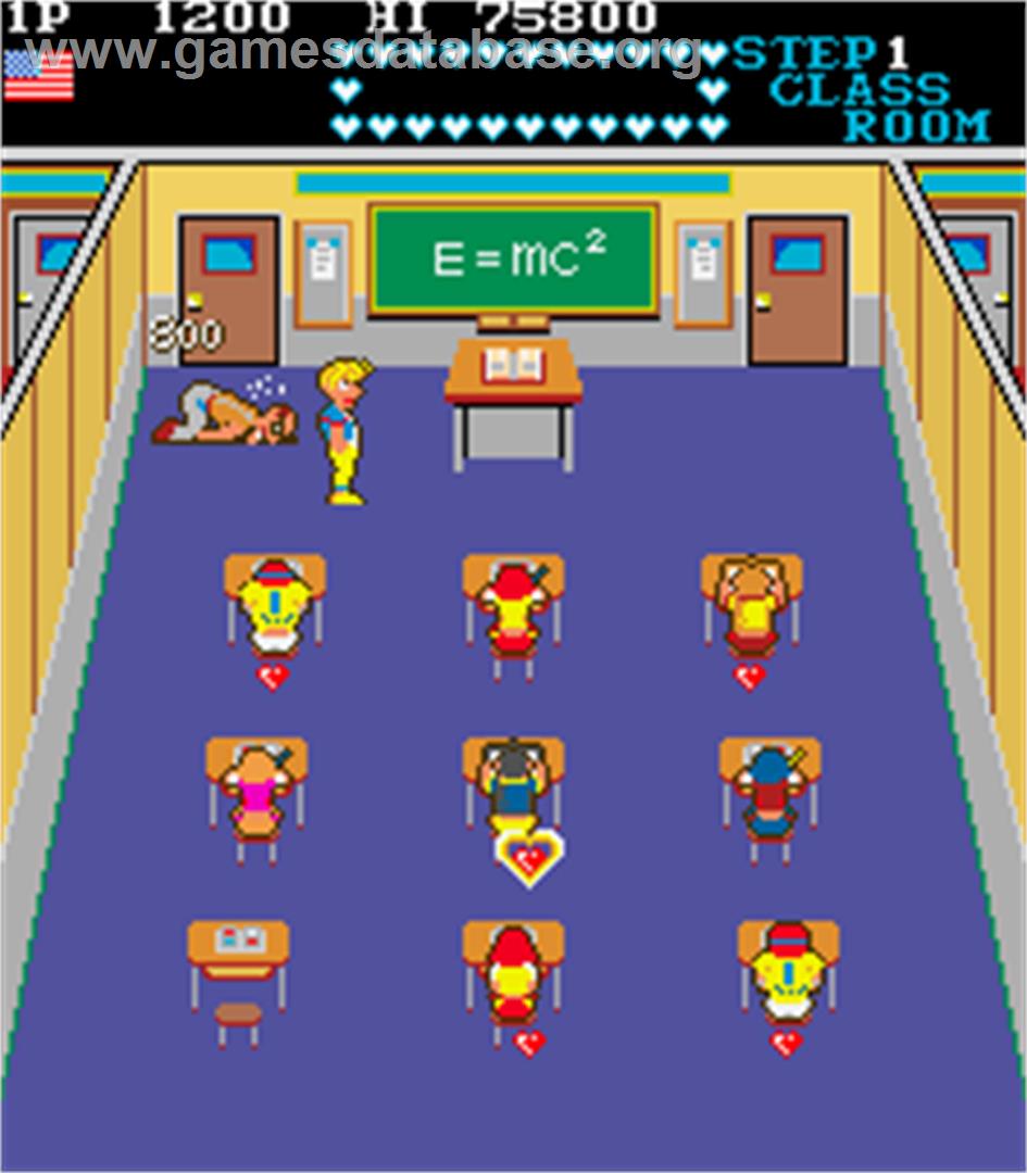 Mikie - Arcade - Artwork - In Game