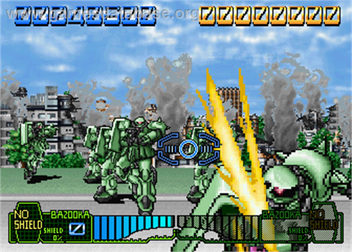 Mobil Suit Gundam Final Shooting - Arcade - Artwork - In Game
