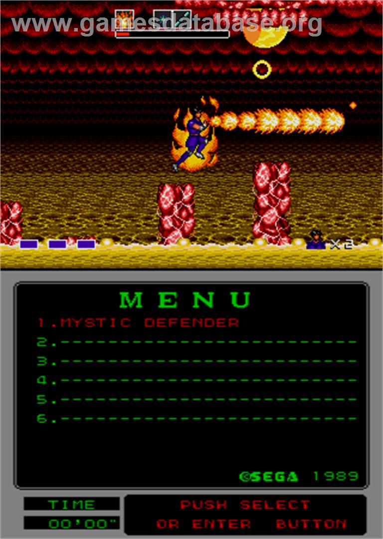 Mystic Defender - Arcade - Artwork - In Game