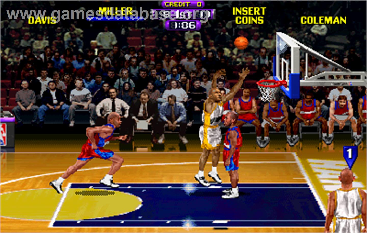 NBA Hangtime - Arcade - Artwork - In Game