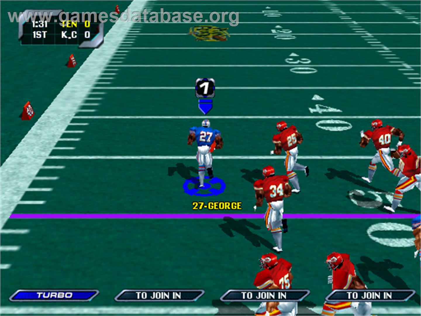 NFL Blitz '99 - Arcade - Artwork - In Game