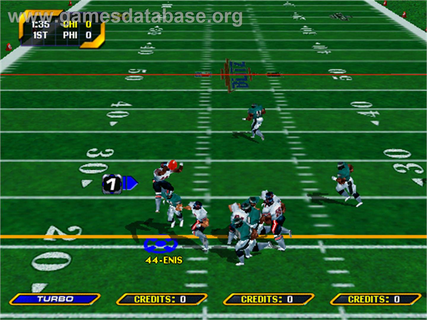 NFL Blitz 2000 Gold Edition - Arcade - Artwork - In Game