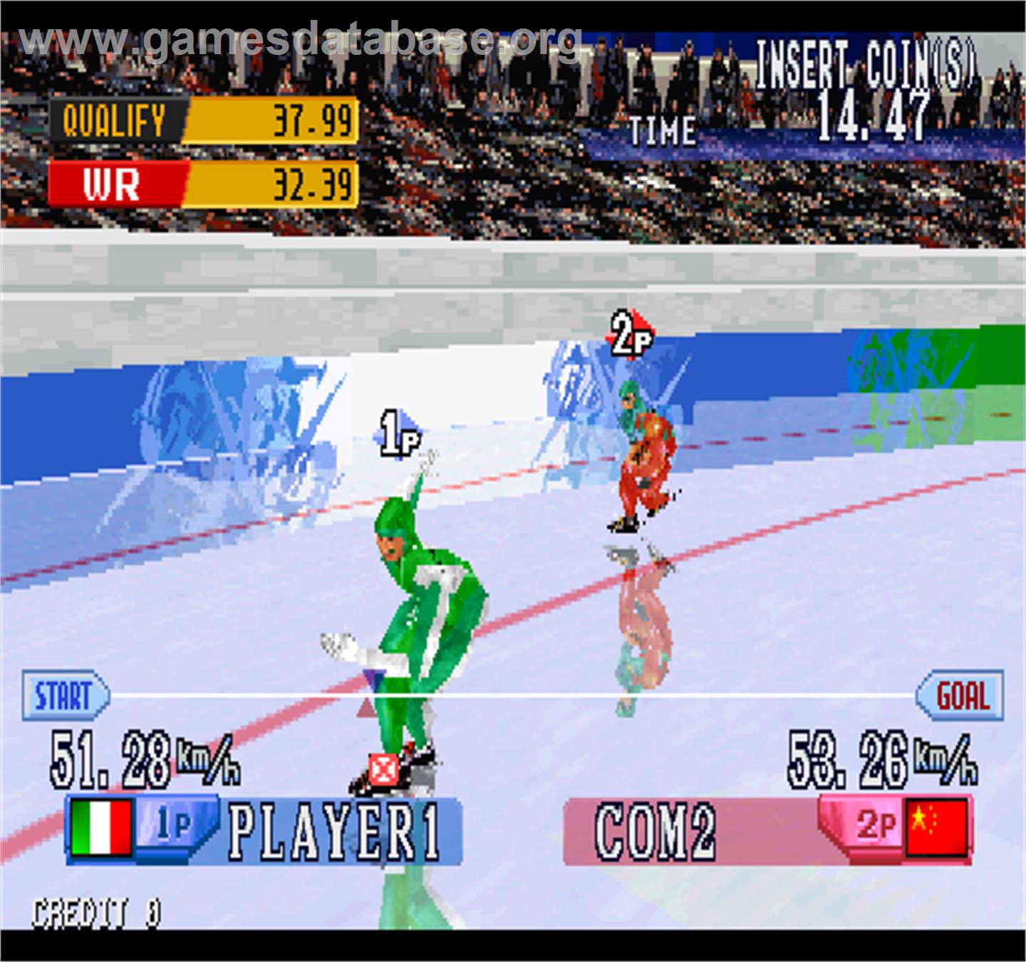 Nagano Winter Olympics '98 - Arcade - Artwork - In Game