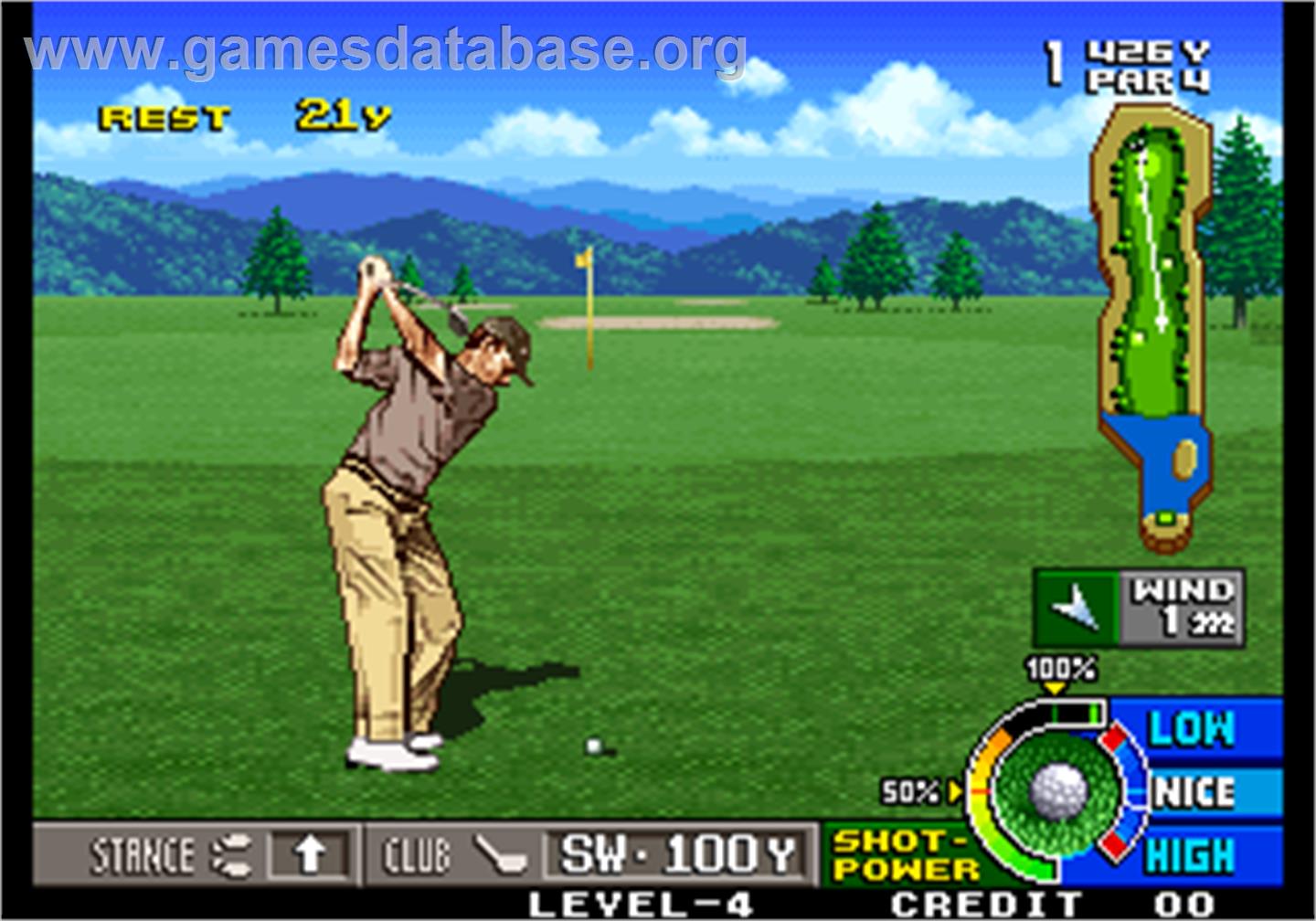 Neo Turf Masters / Big Tournament Golf - Arcade - Artwork - In Game
