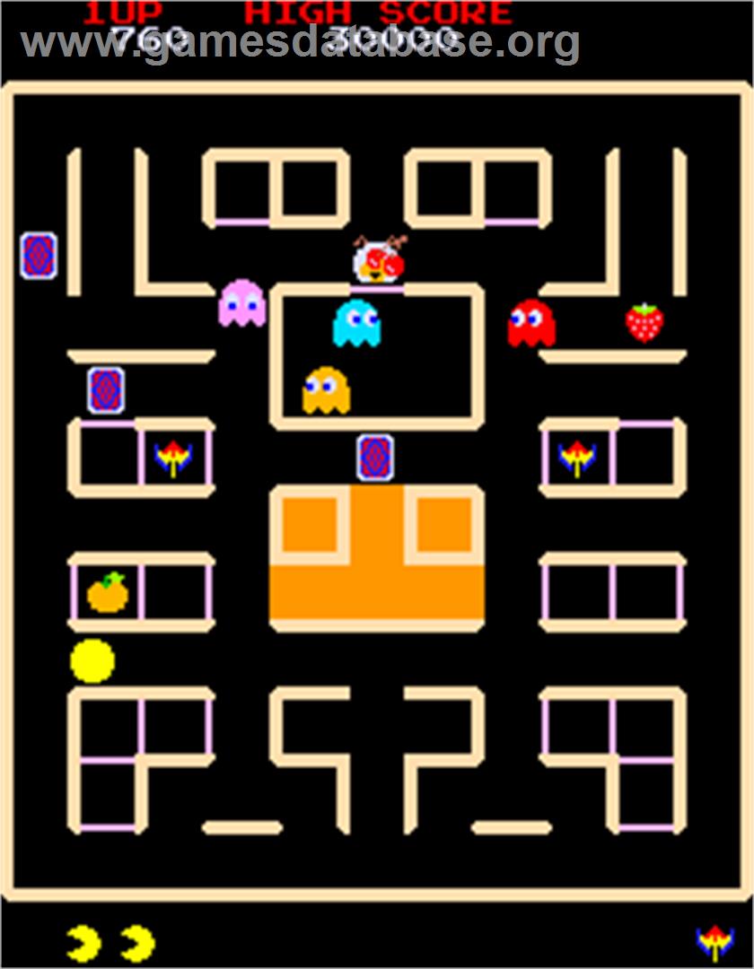 Pac-Man & Chomp Chomp - Arcade - Artwork - In Game