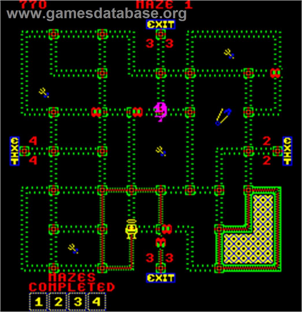Pepper II - Arcade - Artwork - In Game