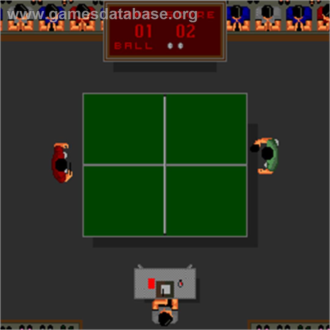 Ping Pong Masters '93 - Arcade - Artwork - In Game