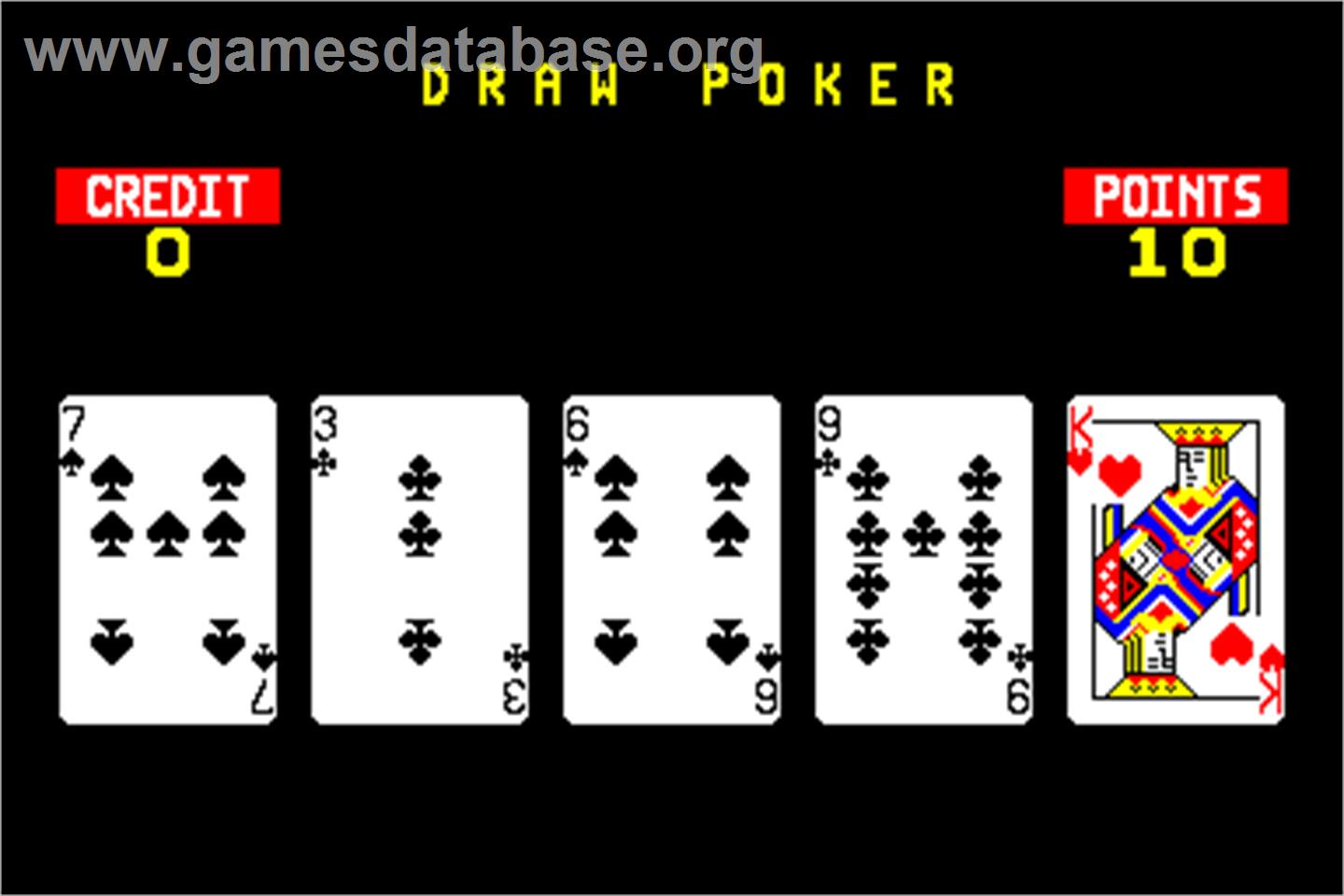 Poker 4-1 - Arcade - Artwork - In Game