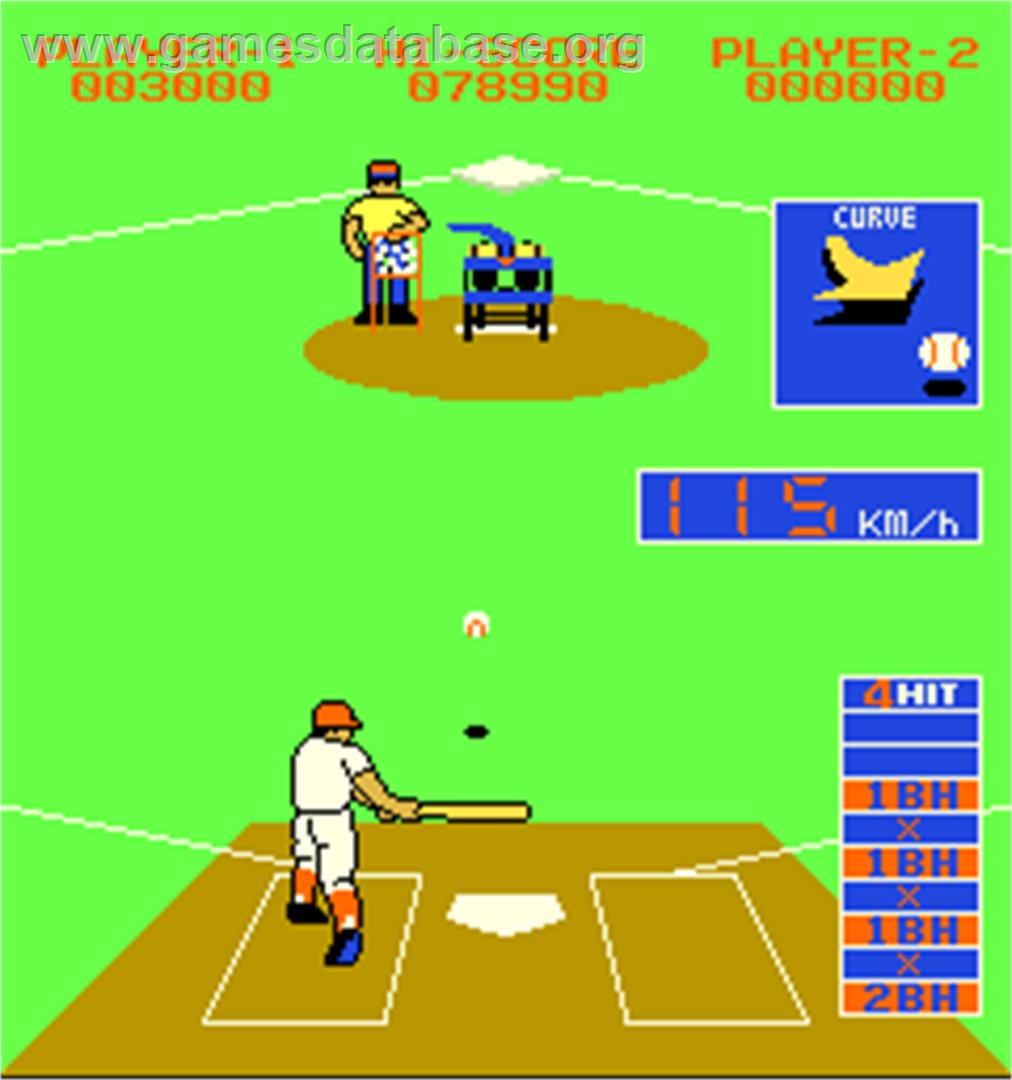Pro Baseball Skill Tryout - Arcade - Artwork - In Game