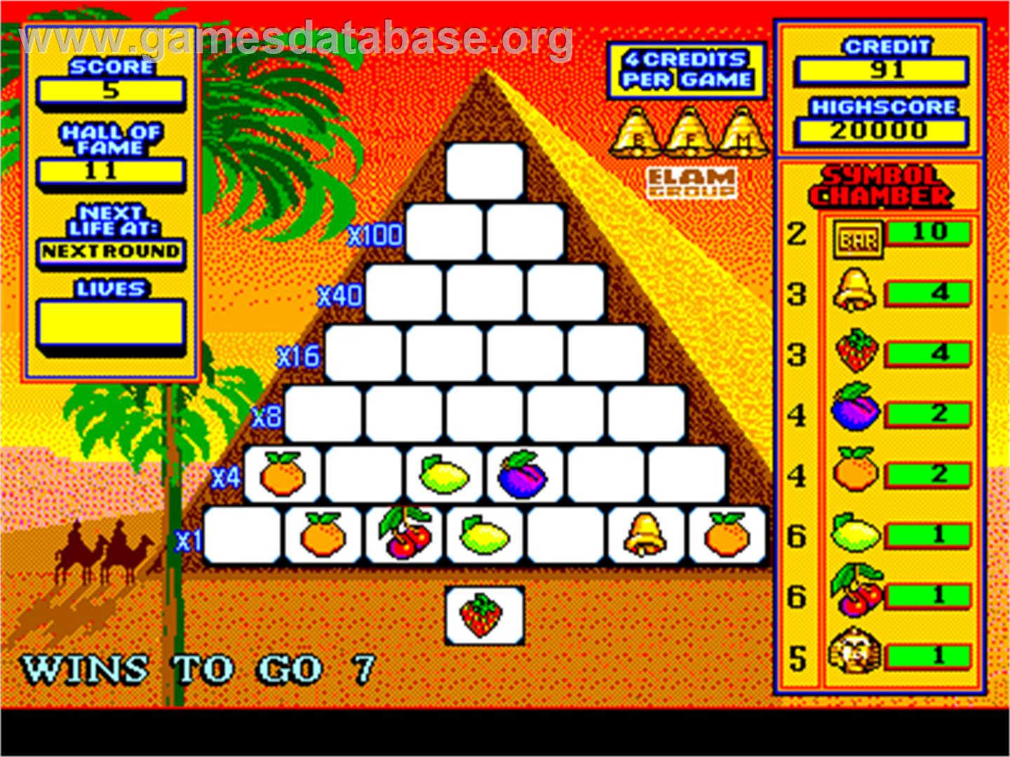 Pyramid - Arcade - Artwork - In Game