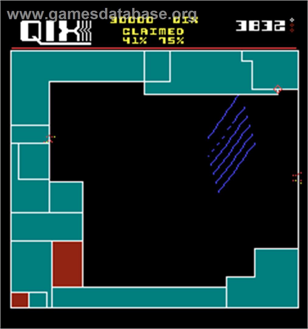 Qix - Arcade - Artwork - In Game