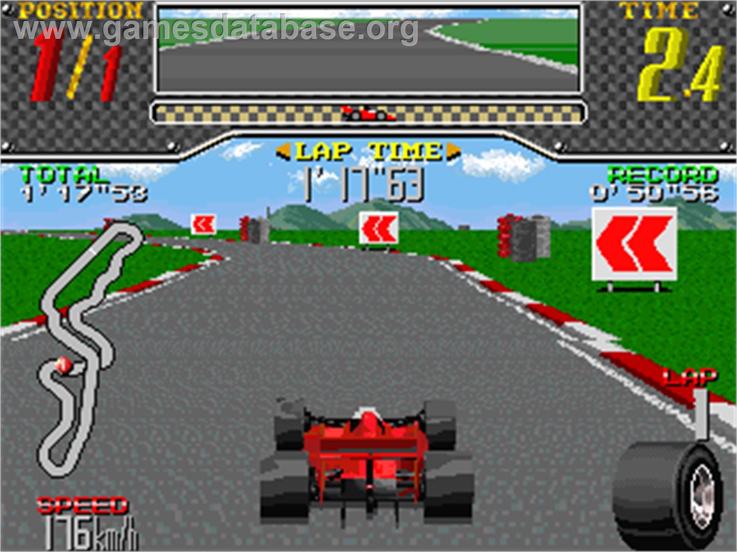 Racing Beat - Arcade - Artwork - In Game