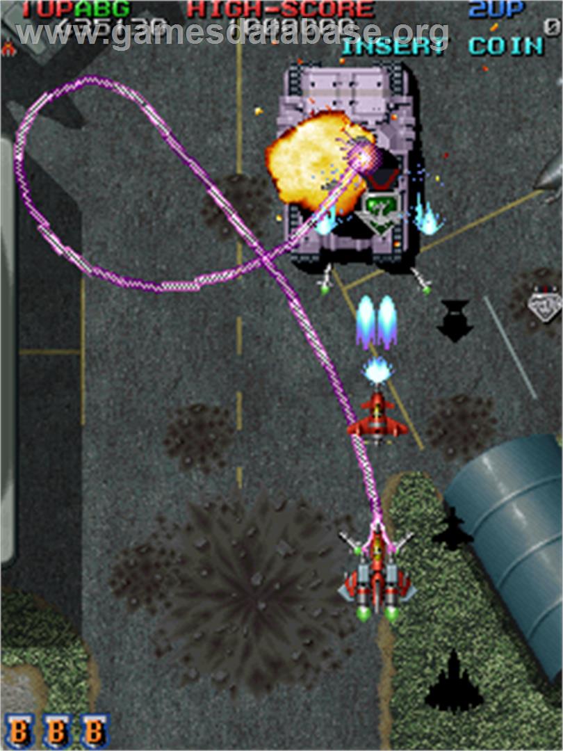 Raiden Fighters Jet - 2000 - Arcade - Artwork - In Game