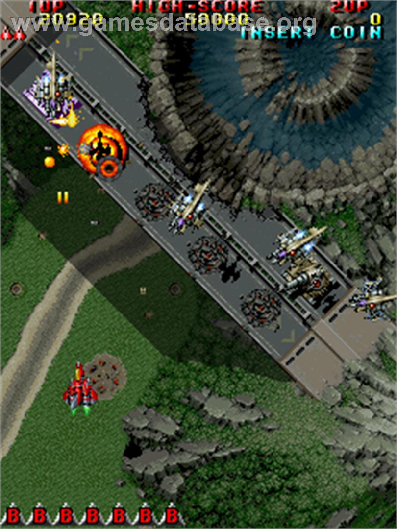 Raiden II - Arcade - Artwork - In Game