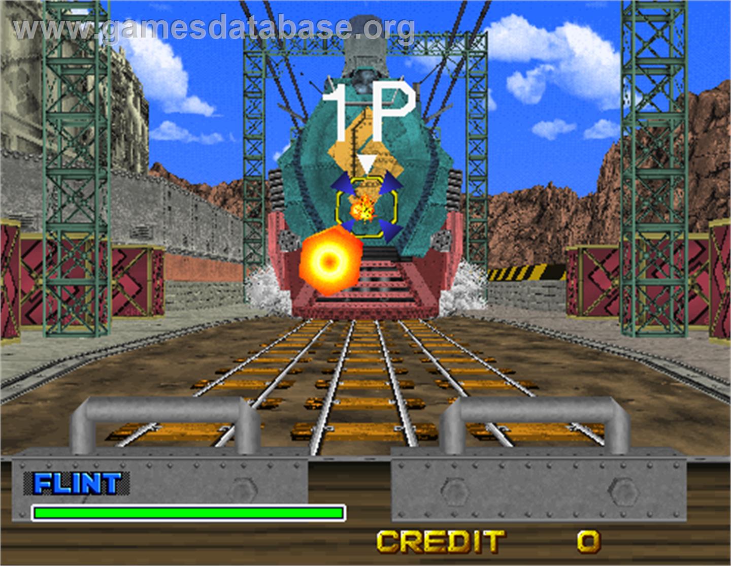Rail Chase 2 - Arcade - Artwork - In Game