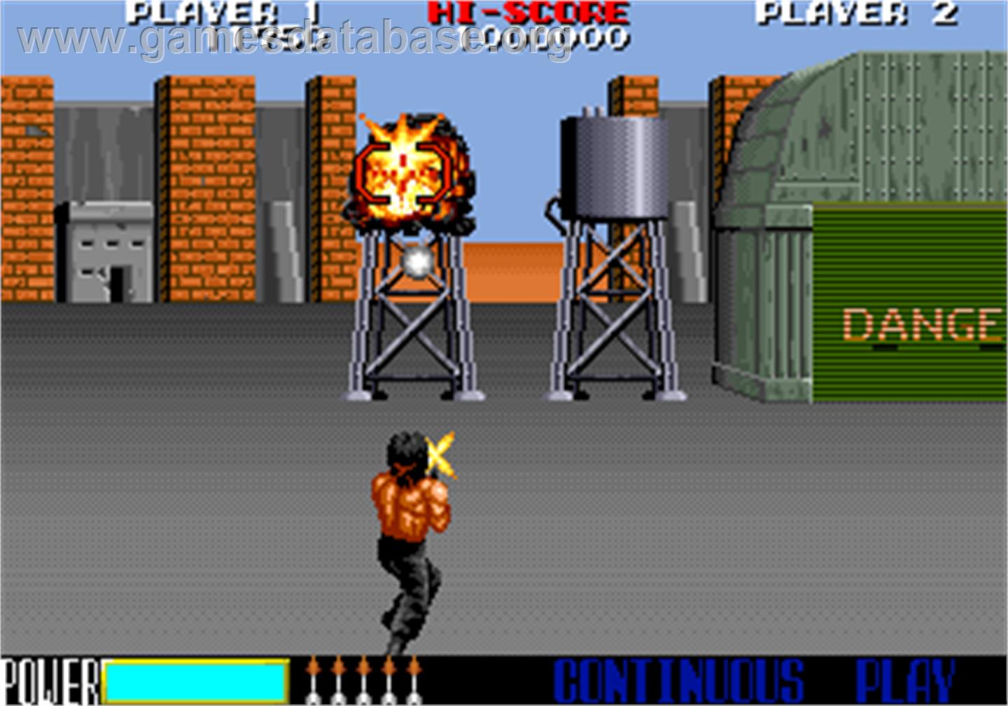 Rambo III - Arcade - Artwork - In Game