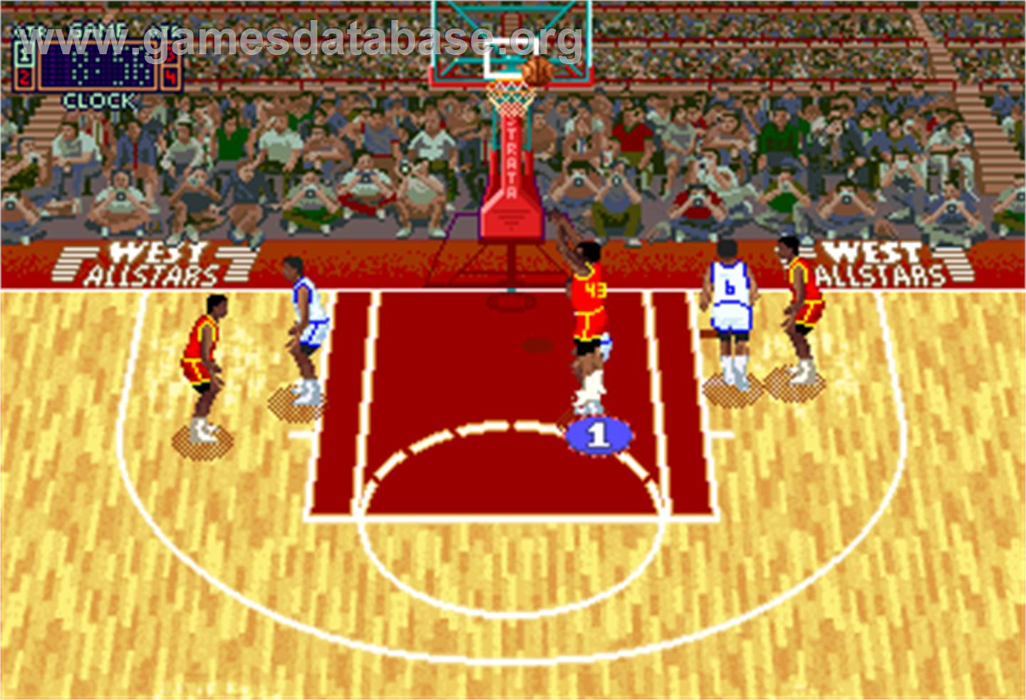 Rim Rockin' Basketball - Arcade - Artwork - In Game