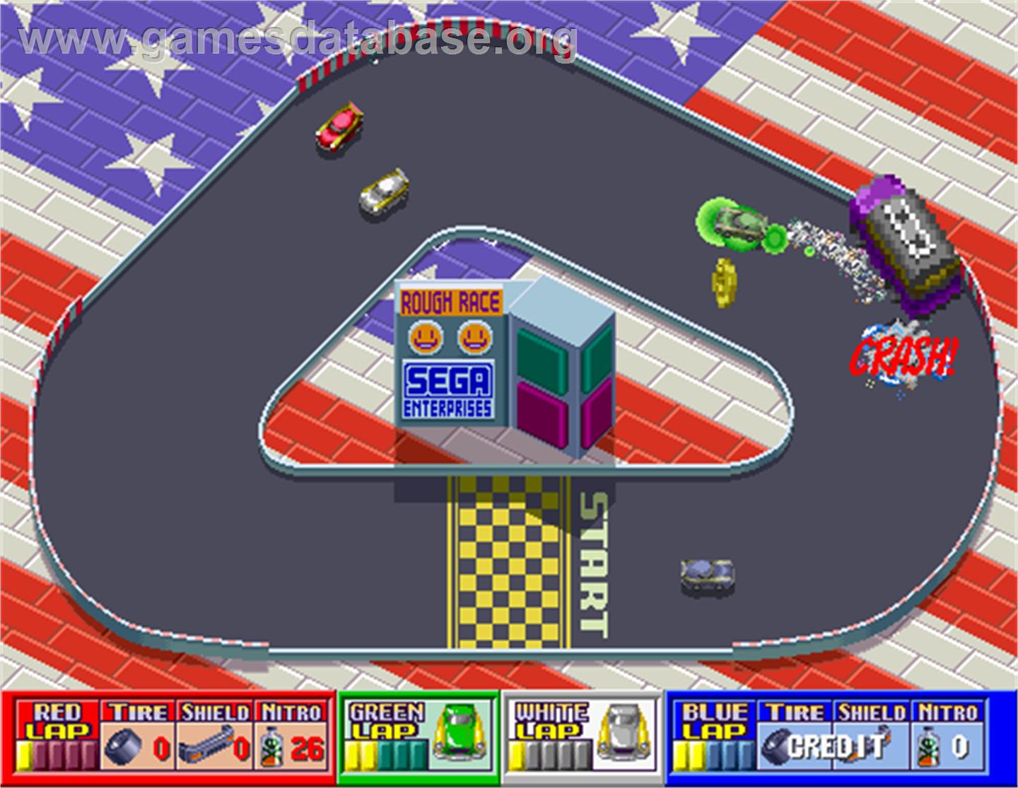 Rough Racer - Arcade - Artwork - In Game