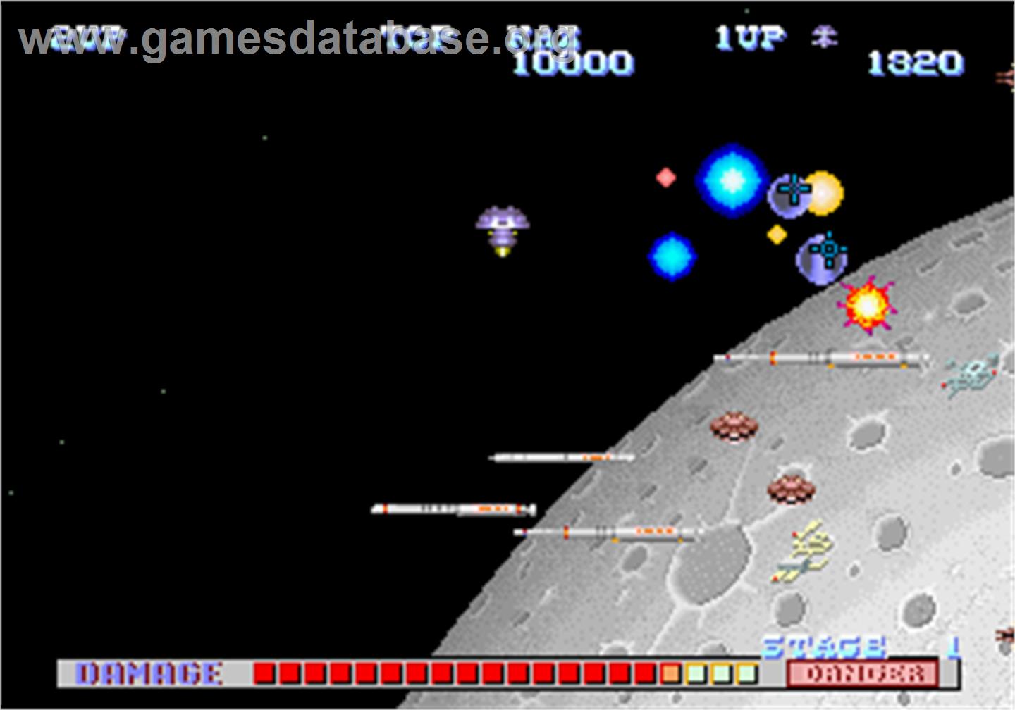 SDI - Strategic Defense Initiative - Arcade - Artwork - In Game