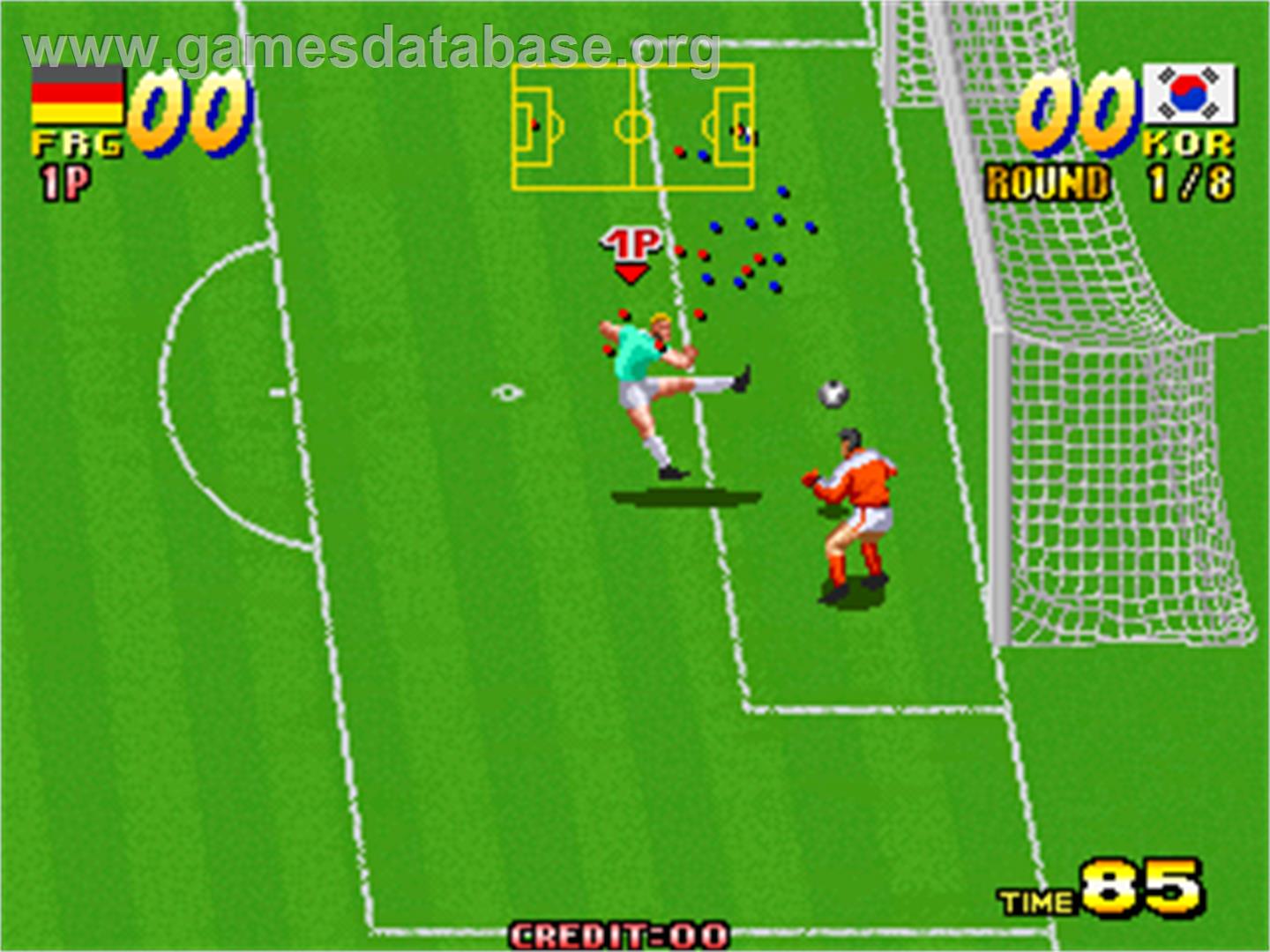 Seibu Cup Soccer - Arcade - Artwork - In Game