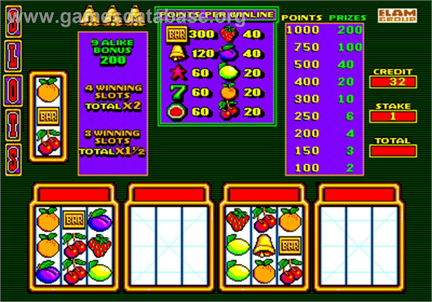Slots - Arcade - Artwork - In Game
