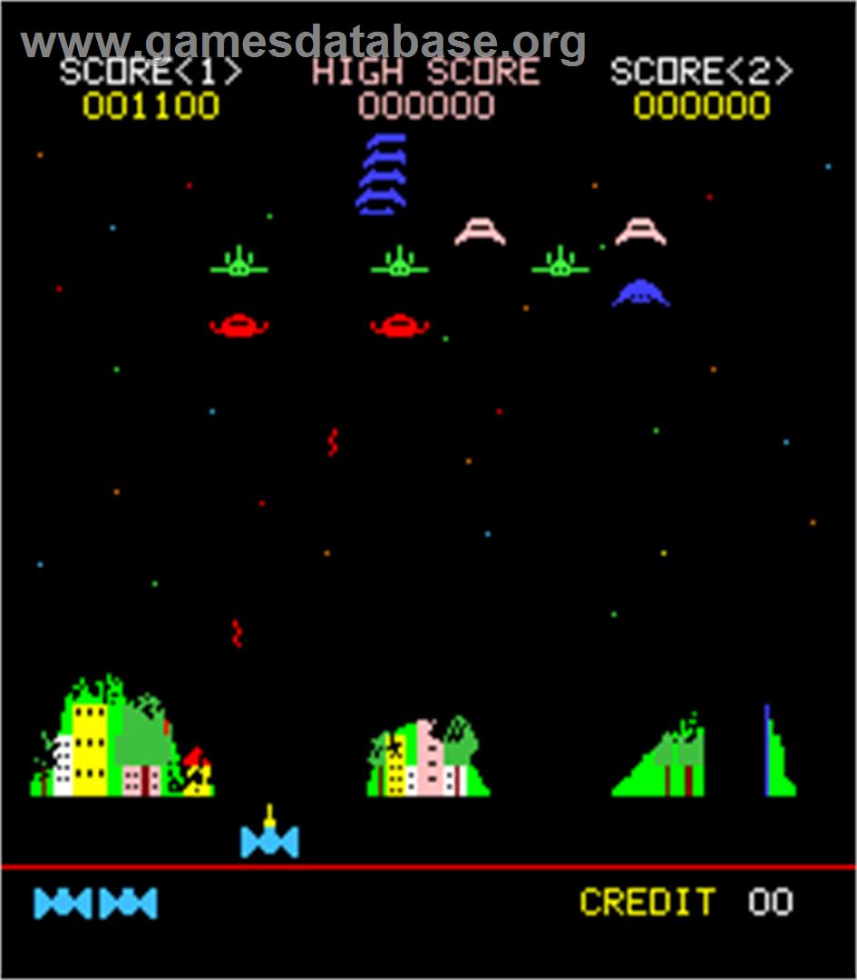 Space Guerrilla - Arcade - Artwork - In Game