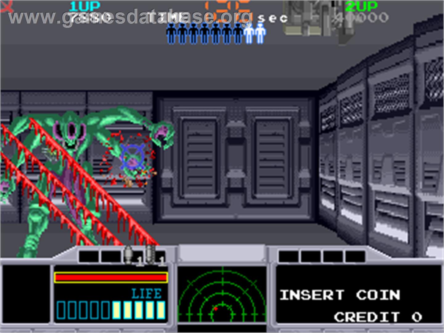 Space Gun - Arcade - Artwork - In Game