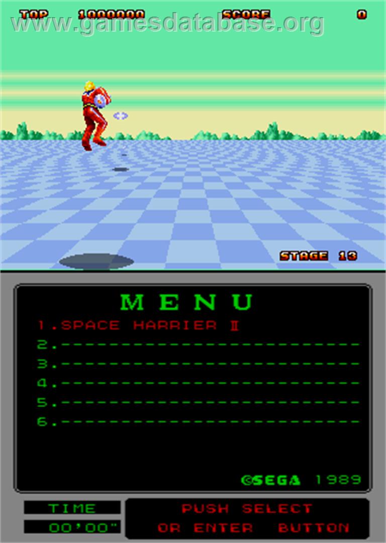 Space Harrier II - Arcade - Artwork - In Game