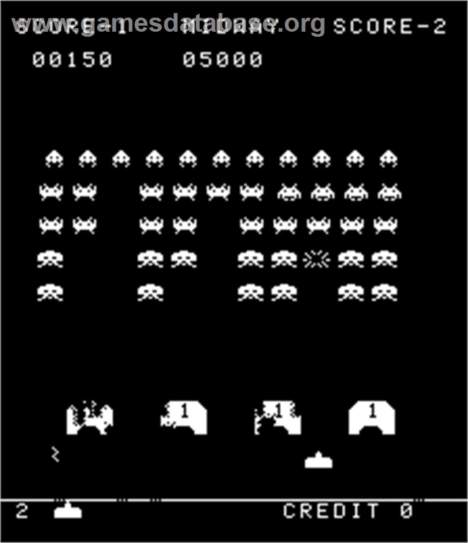 Space Invaders Deluxe - Arcade - Artwork - In Game