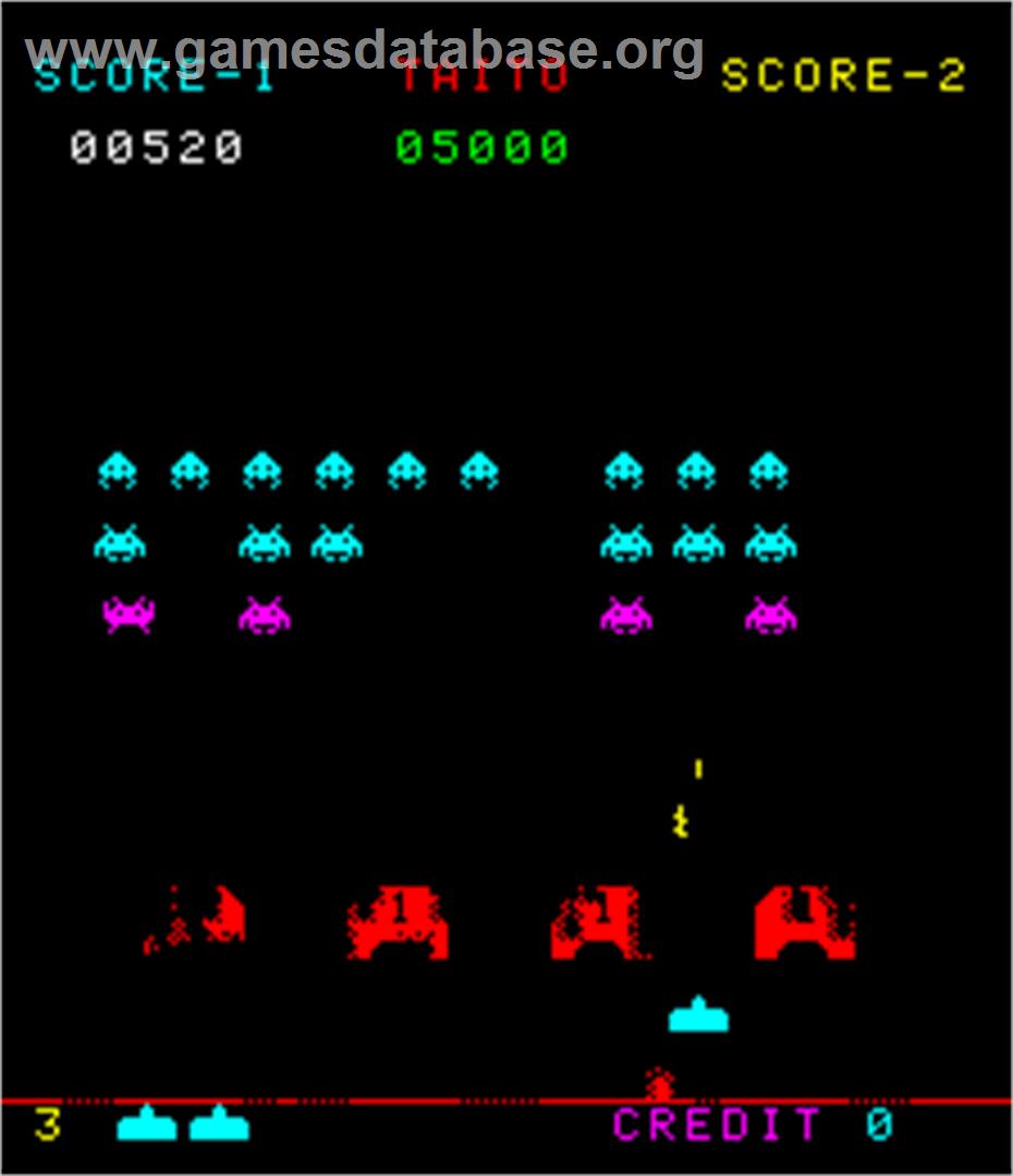 Space Invaders Part II - Arcade - Artwork - In Game