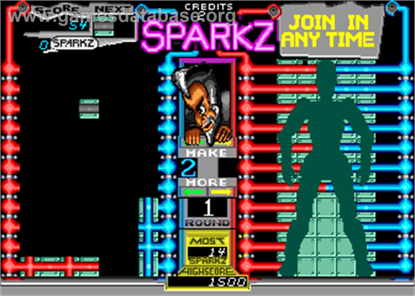 Sparkz - Arcade - Artwork - In Game