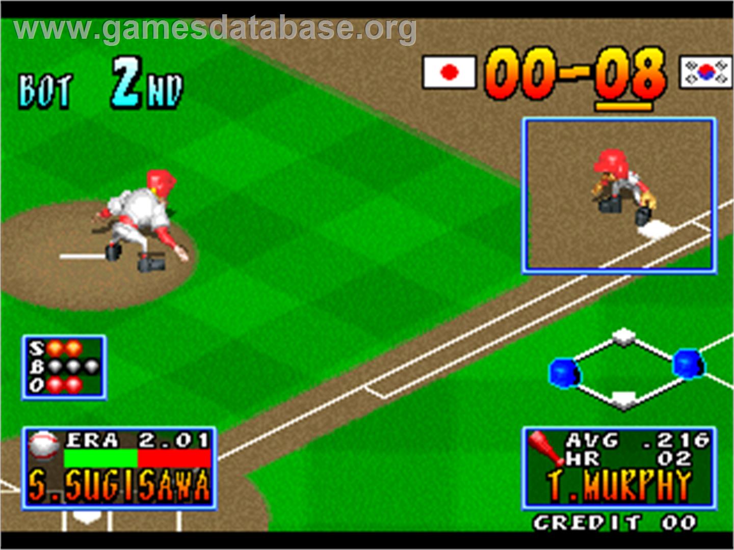 Stadium Hero 96 - Arcade - Artwork - In Game