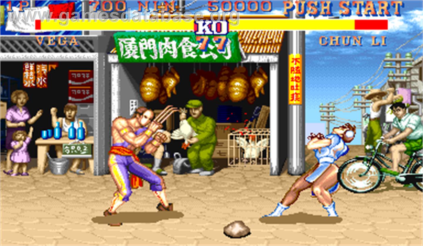 Street Fighter II': Magic Delta Turbo - Arcade - Artwork - In Game