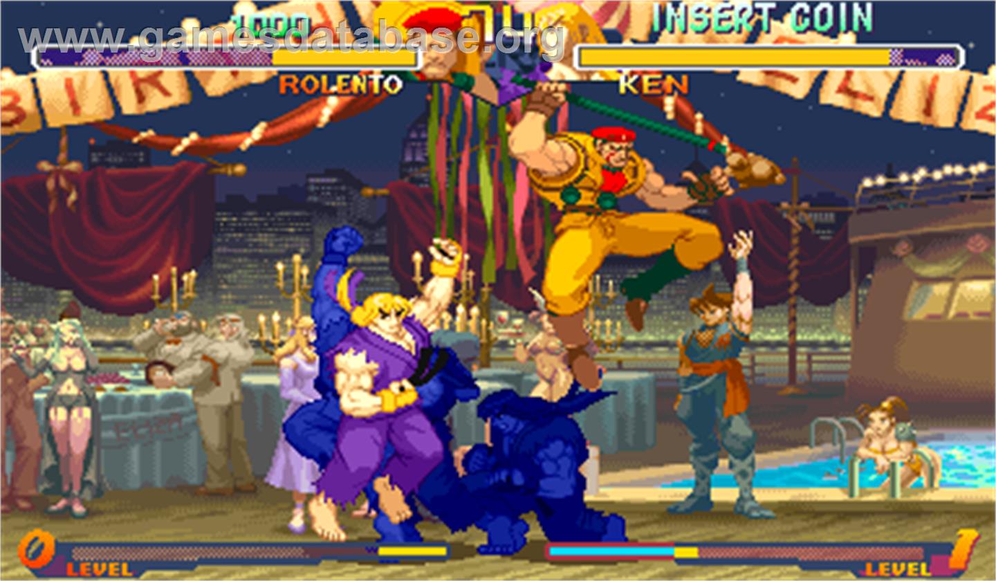 Street Fighter Zero 2 Alpha - Arcade - Artwork - In Game
