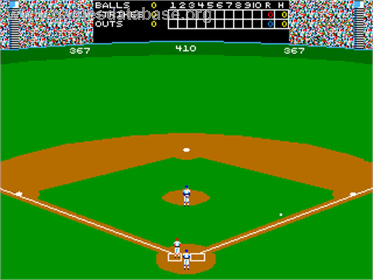 Strike Zone Baseball - Arcade - Artwork - In Game