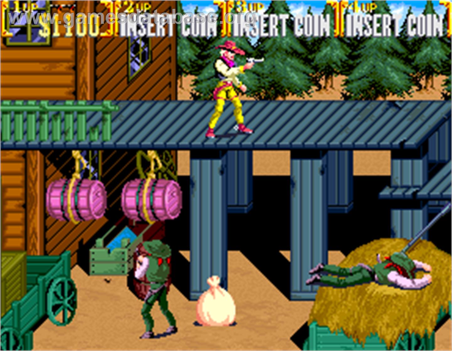 Sunset Riders - Arcade - Artwork - In Game