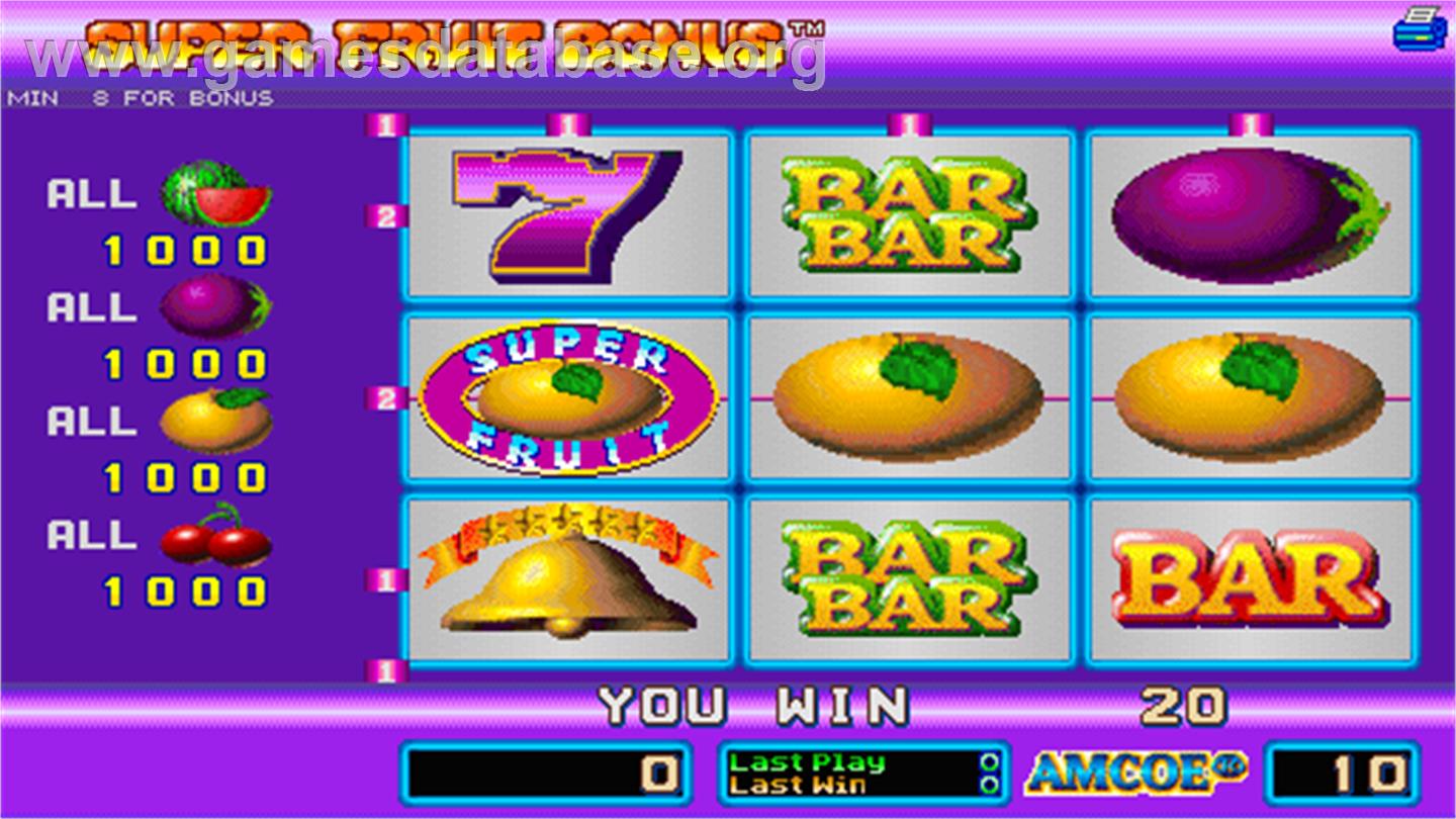 Super Fruit Bonus - Arcade - Artwork - In Game