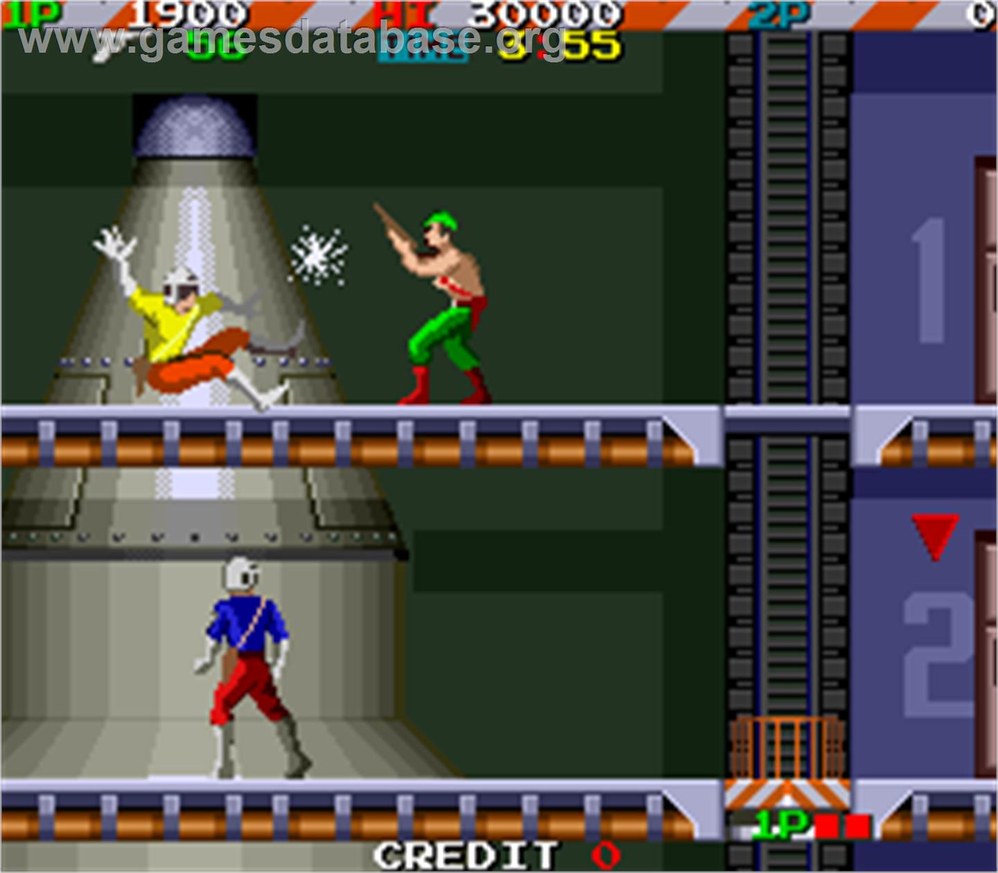 Super Ranger - Arcade - Artwork - In Game