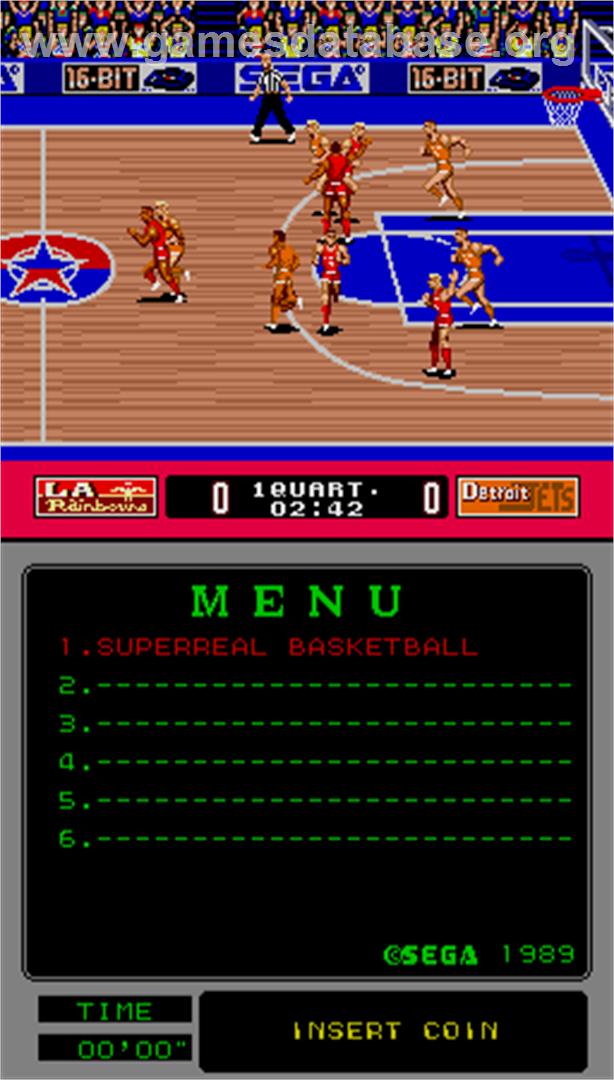 Super Real Basketball - Arcade - Artwork - In Game
